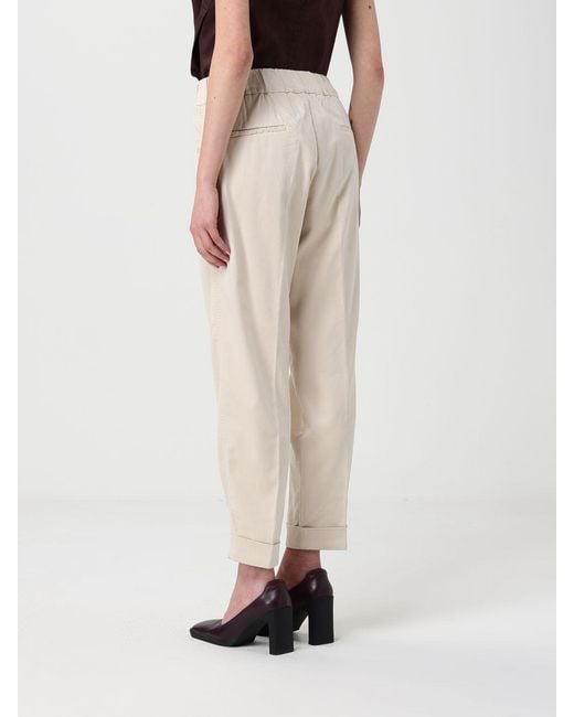Mason's Natural Wool Blend Slim Fit Trousers