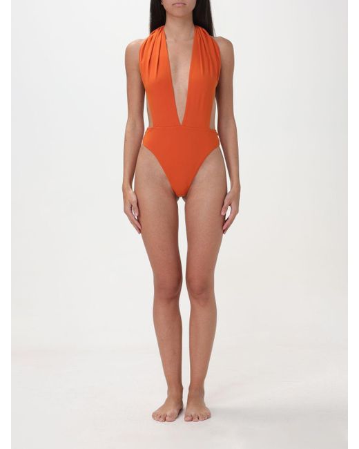 Saint Laurent Orange Swimsuit