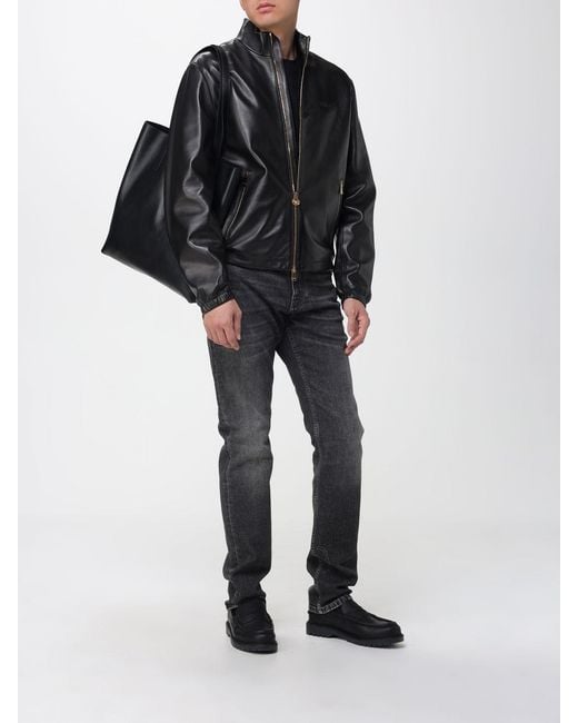 Versace Black Jeans for men