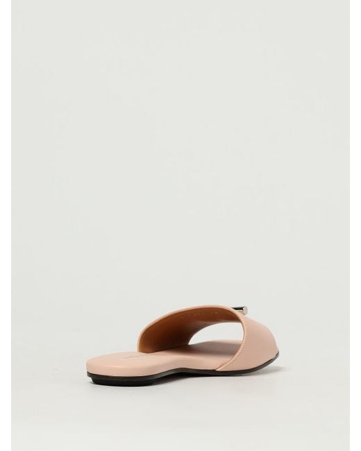 Mules T Mcqueen di Alexander McQueen in Natural