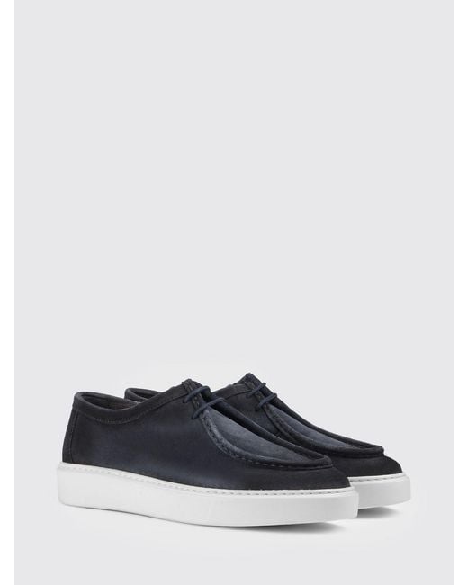 Baskets En Daim Doucal's pour homme en coloris White