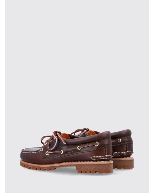 Timberland Brown Flat Shoes