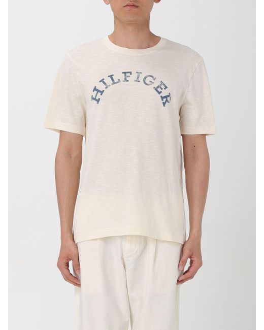 Tommy Hilfiger Natural T-shirt for men