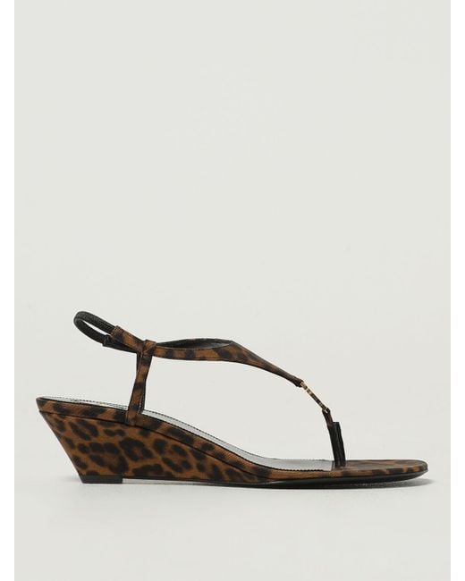 Scarpe Donna di Saint Laurent in Natural