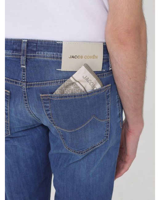 Jacob Cohen Blue Slim Fit Stretch Denim Jeans for men