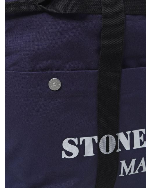 Stone Island Blue Bags for men