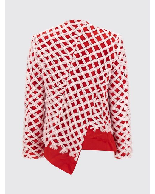 Comme des Garçons Red Comme Des GarÇ Ons Asymmetric Double-Breasted Blazer