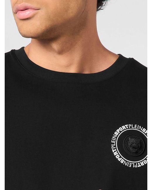 Philipp Plein Black T-Shirt for men