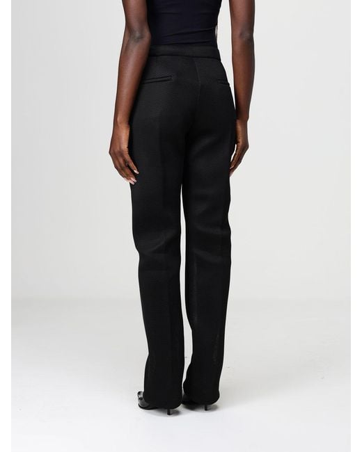 Max Mara Black Classic Mesh Trousers