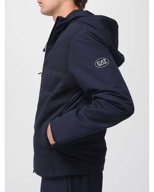 EA7 Blue Sweatshirt for men