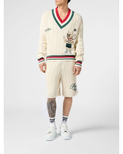 Philipp Plein Natural Shorts for men