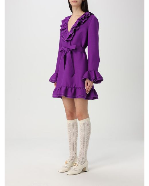 Valentino Purple Dress