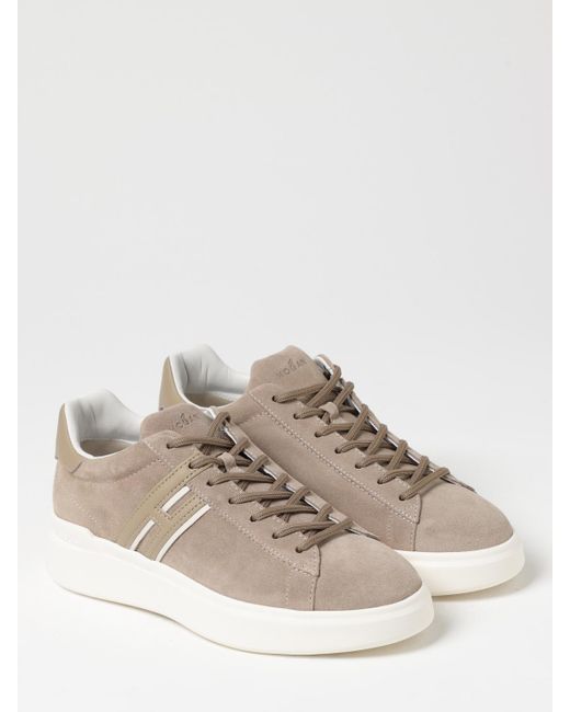 Sneakers Slash di Hogan in Natural da Uomo