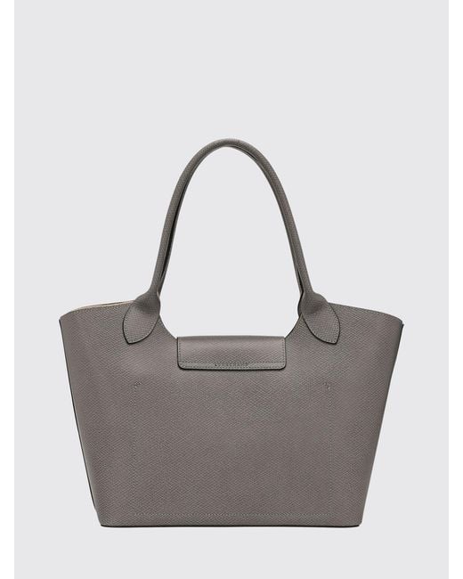 Longchamp Gray Epure Bag