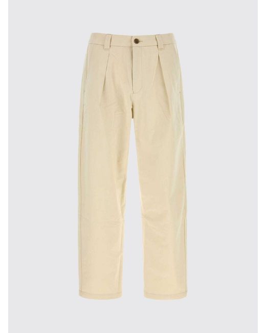 A.P.C. Natural Renato Wide-Leg Trousers for men