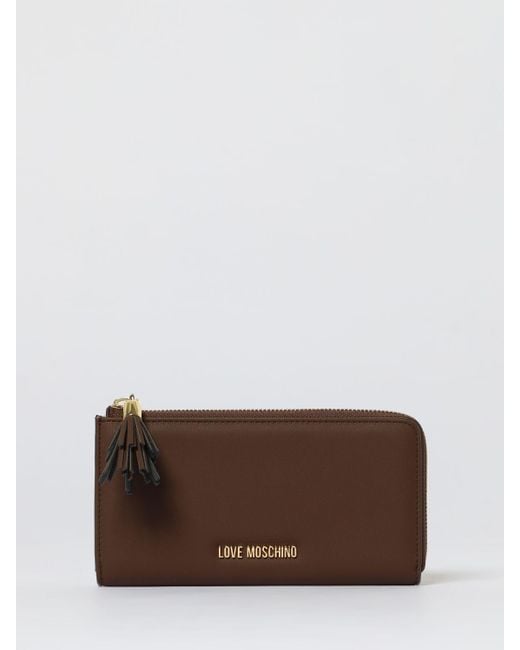 Love Moschino Brown Wallet