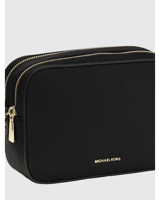 Michael Kors Black Medium Bryant Nylon Camera Shoulder Bag
