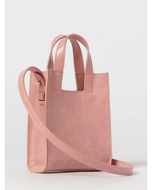 Bally Pink Easy Leather Bag