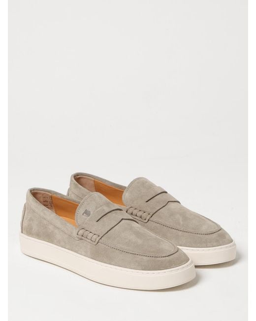 Tod's Natural Suede Loafers for men