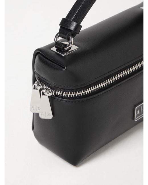 ARMANI EXCHANGE Black Schultertasche Damen
