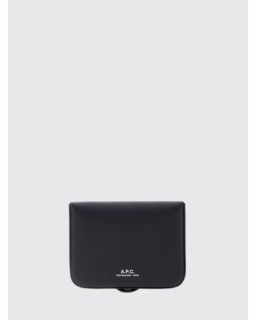 A.P.C. White Wallet for men