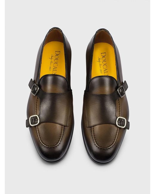 Monk Strap di Doucal's in Multicolor da Uomo