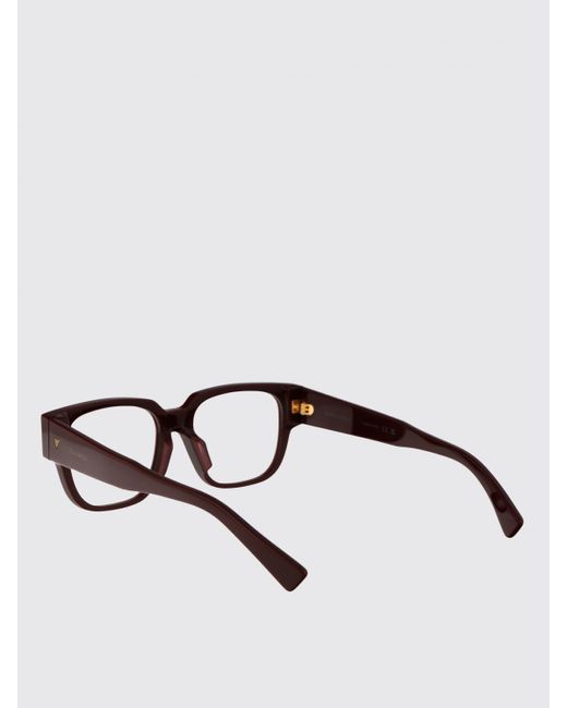 Bottega Veneta Red Acetate Optical Glasses