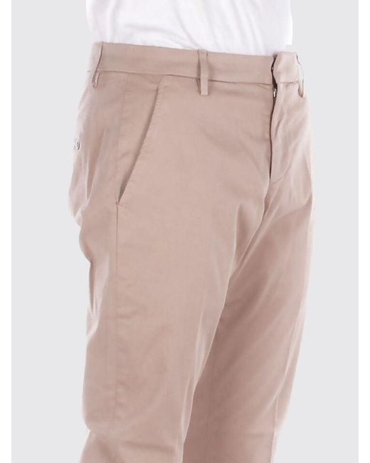 Dondup Natural Cotton Slim Fit Pants for men