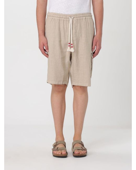 Pantalones cortos Mc2 Saint Barth de hombre de color Natural