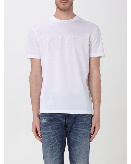 Emporio Armani T-shirt in White für Herren