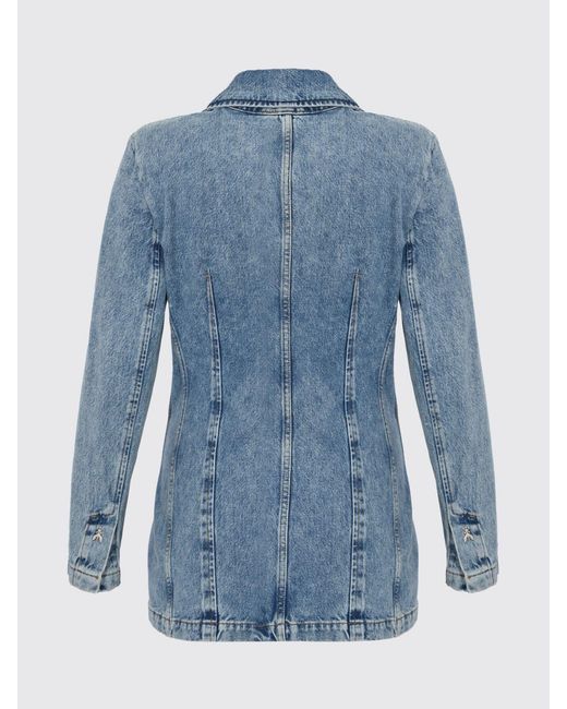 Patrizia Pepe Blue Denim Blazer
