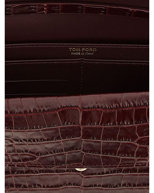 Tom Ford Purple Handbag