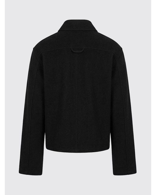 Polo À Manches Longues En Pure Laine Avec Patte À Deux Boutons Rier pour homme en coloris Blue