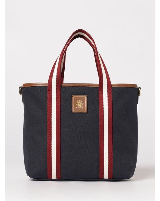 Bally Red Edelbliss Canvas Bag