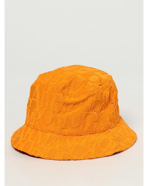 Emporio Armani Orange Hat