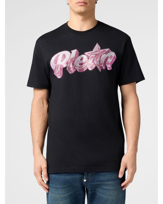 Philipp Plein Black T-Shirt for men