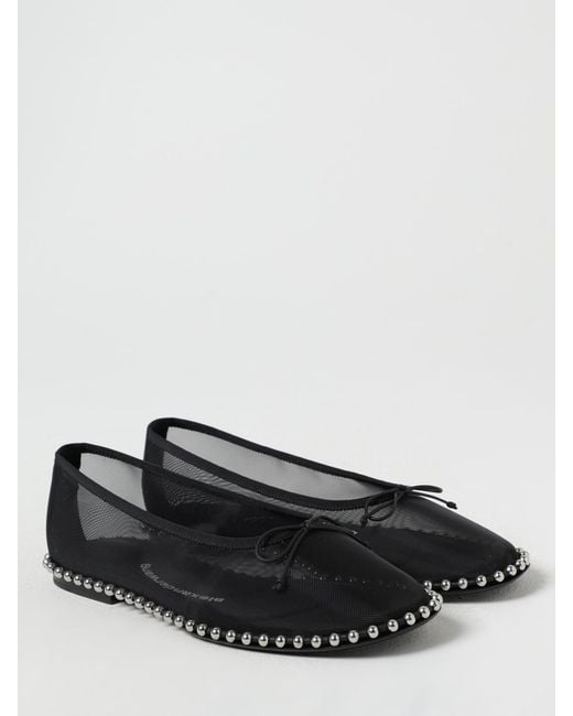 Alexander Wang White Ballet Pumps