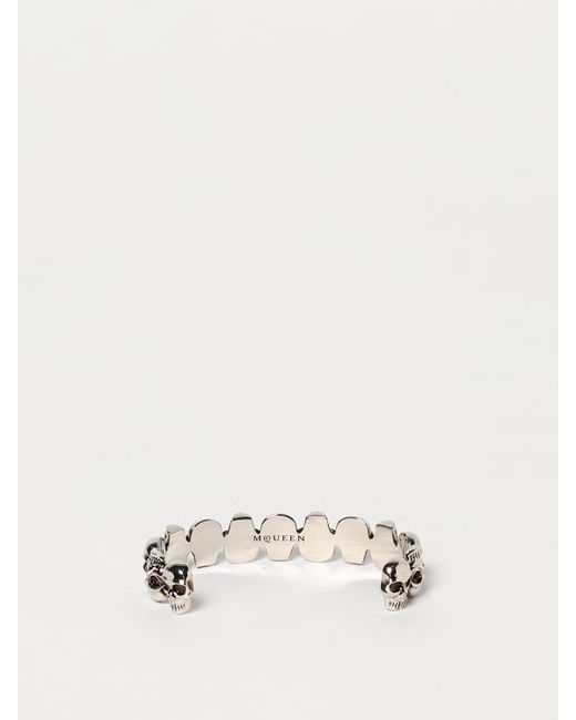 Bijoux Homme Alexander McQueen pour homme en coloris White