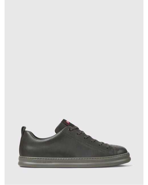 Camper Gray Runner Leather Sneakers for men