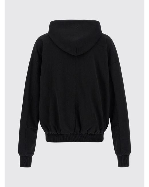 Thom Krom Black Jumper for men