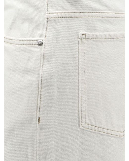 Represent White Jeans for men