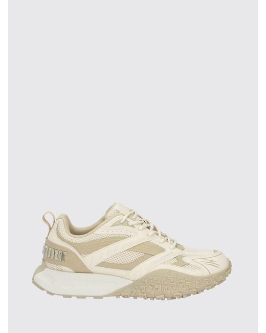 Philipp Plein Natural Urban Sprinter Mesh And Rubber Sneakers for men
