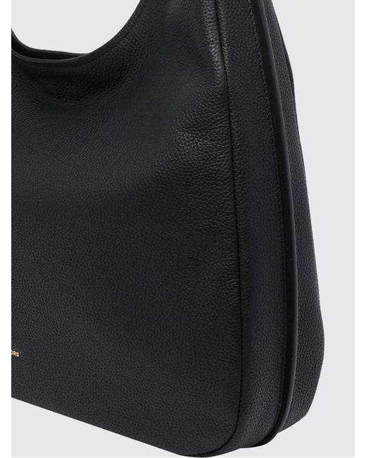 Michael Kors Black Nolita Large Pebbled Leather Shoulder Bag