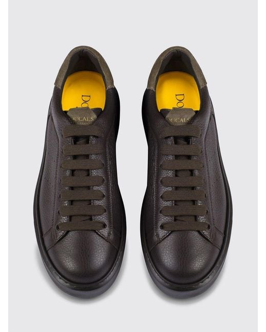 Doucal's Black Sneakers for men