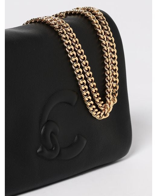 Coccinelle Black Dulse Leather Bag