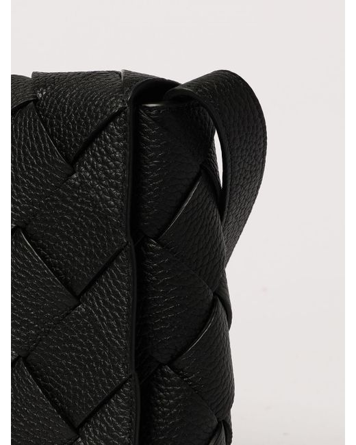 Borsa A Tracolla Diago di Bottega Veneta in Black da Uomo
