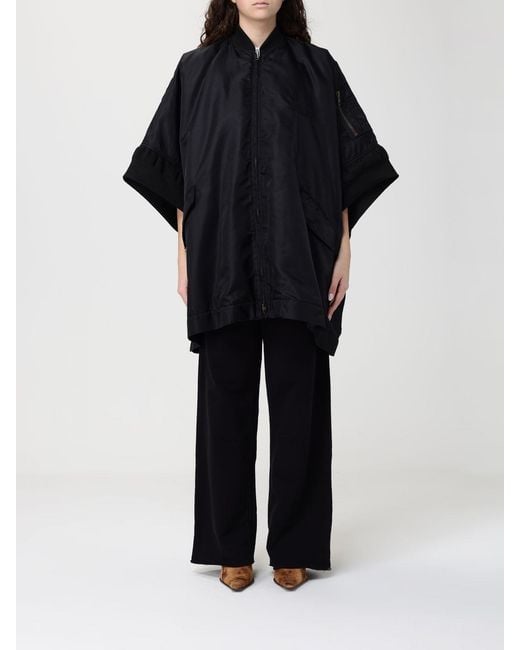 MM6 by Maison Margiela Blue Nylon Cape