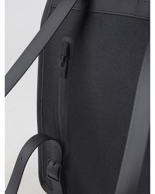 Rains Black Backpack