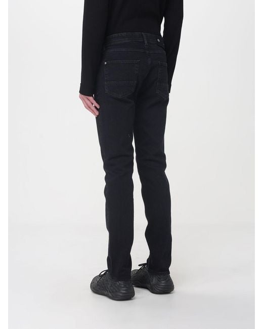Stone Island Black Stretch Denim Slim Fit Jeans for men