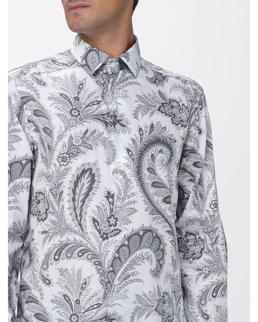 Etro Gray Shirt for men